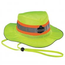 Ergodyne 12600 - 8935CT 2XL/3XL Lime Hi-Vis Ranger Sun Hat - PVA