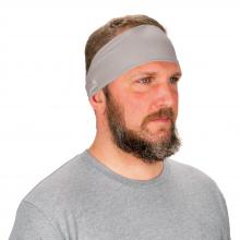 Ergodyne 12709 - 6634 Gray Cooling Headband - Performance Knit