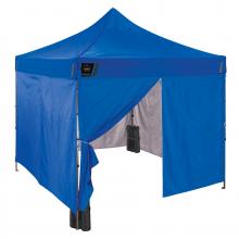 Ergodyne 12977 - 6053 Single Blue Enclosed Pop-Up Tent Kit - 10ft x 10ft