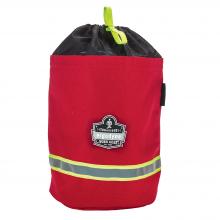 Ergodyne 13081 - 5080L Red Fleece Lined SCBA Mask Bag - Drawstring