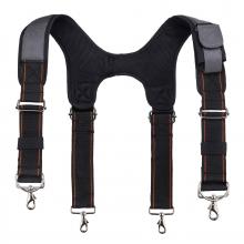 Ergodyne 13665 - 5560 Gray Padded Tool Belt Suspenders