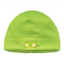 Ergodyne 16802 - 6804 Lime Skull Cap Winter Hat with LED Lights