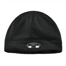 Ergodyne 16803 - 6804 Black Skull Cap Winter Hat with LED Lights