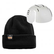 Ergodyne 16811 - 6811ZI Black Rib Knit Hat Bump Cap Insert