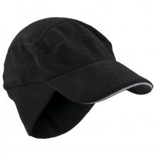 Ergodyne 16965 - 6807 Black Winter Baseball Cap with Ear Flaps