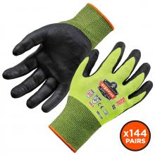 Ergodyne 17873 - 7022 144-pair M Lime ANSI A2 Coated CR Gloves DSX