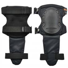 Ergodyne 18340 - 340 Black Cap Slip Resistant Knee Pads Shin Guard - Rubber Cap