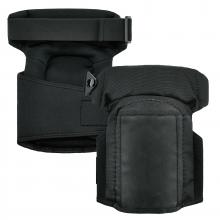 Ergodyne 18450 - 450 Black Comfort Hinge Gel Knee Pads - Long Soft Cap