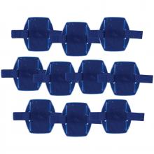 Ergodyne 19971 - 3386 10-pack Blue Arm Band ID Badge Holder