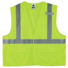 Ergodyne 21183 - 8225HL S/M Lime Class 2 Standard Solid Vest - HL