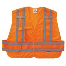 Ergodyne 21360 - 8244PSV M/L Orange Class 2 Expandable Public Safety Vest