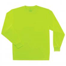 Ergodyne 21585 - 8091 XL Lime Non-Certified Hi-Vis Long Sleeve Shirt
