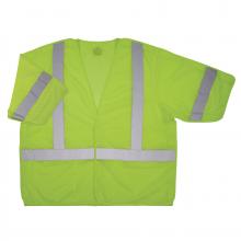 Ergodyne 23055 - 8315BA L/XL Lime Hi Vis Breakaway Safety Vest HL