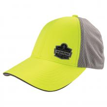 Ergodyne 23242 - 8931 L/XL Hi-Vis Lime - Ergodyne Logo Reflective Stretch-Fit Hat