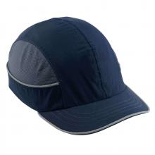Ergodyne 23343 - 8950 Short Brim Navy Bump Cap Hat