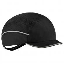 Ergodyne 23362 - 8955 Micro Brim Black Lightweight Bump Cap Hat