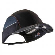 Ergodyne 23370 - 8960 BUMP CAP HAT LED LIGHTING SHORT BRIM BLACK / SKULLERZ