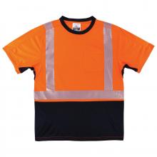 Ergodyne 23516 - 8283BK 2XL Orange Class 2 Performance T-Shirt - Lightweight