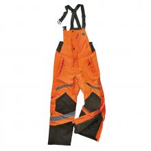 Ergodyne 25637 - 8928 3XL Orange Class E Hi-Vis Insulated Bibs