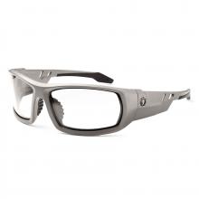 Ergodyne 50100 - ODIN Matte Gray Frame Clear Lens Safety Glasses