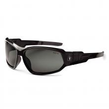 Ergodyne 56030 - LOKI Black Frame Smoke Lens Convertible Safety Spoggles with Strap