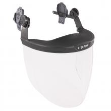 Ergodyne 60243 - 8994 Clear Lens Gray Face Shield for Cap-Style Safety HH SH