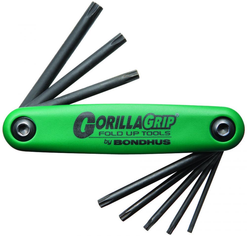 BONDHUS 8PC (T6 - T25) STAR FOLDUP