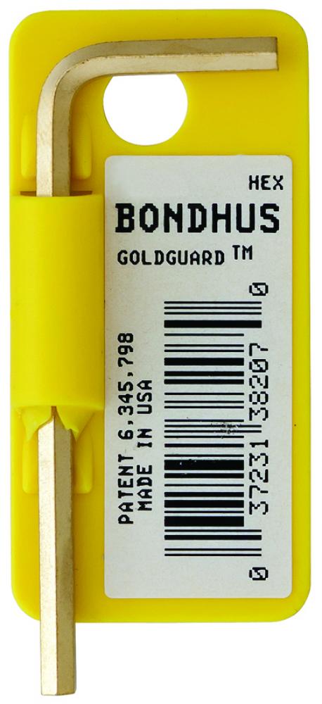 BONDHUS 5MS GOLDGUARD™ HEX L-WRENCH  W / TAB