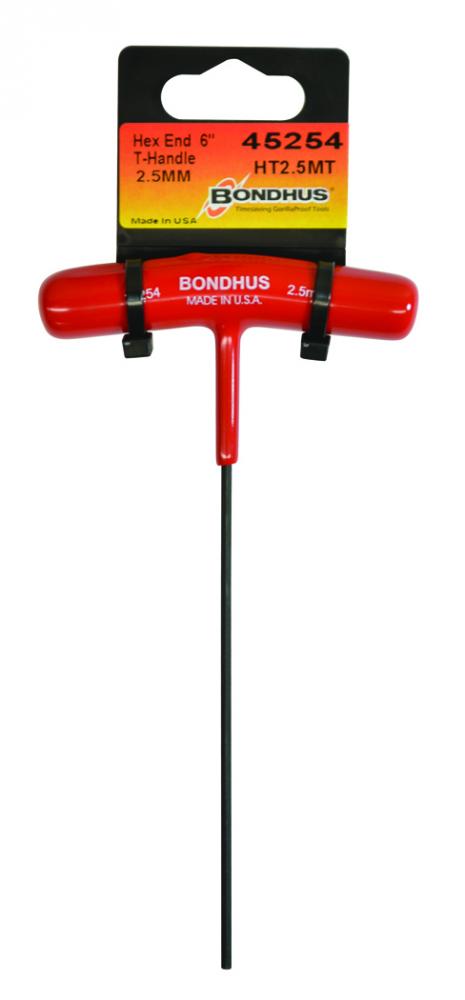 BONDHUS 2.5M HEX T-HANDLE W / TAB