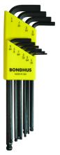 Bondhus 10938-BON - BONDHUS 10PC (1/16 - 1/4) BALLPOINT L-KEY SET