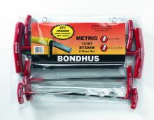Bondhus 13187-BON - BONDHUS 8PC (2 - 10M) BPT T-HANDLE SET