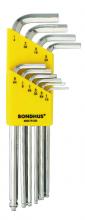 Bondhus 16938-BON - BONDHUS 10PC (1/16-1/4") BRITEGUARD BALLPOINT L-WRENCH SET