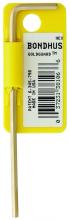 Bondhus 38111-BON - BONDHUS 7/32 GOLDGUARD™  LONG ARM HEX KEY W / TAB