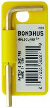 Bondhus 38264-BON - BONDHUS 5MS GOLDGUARD™ HEX L-WRENCH  W / TAB