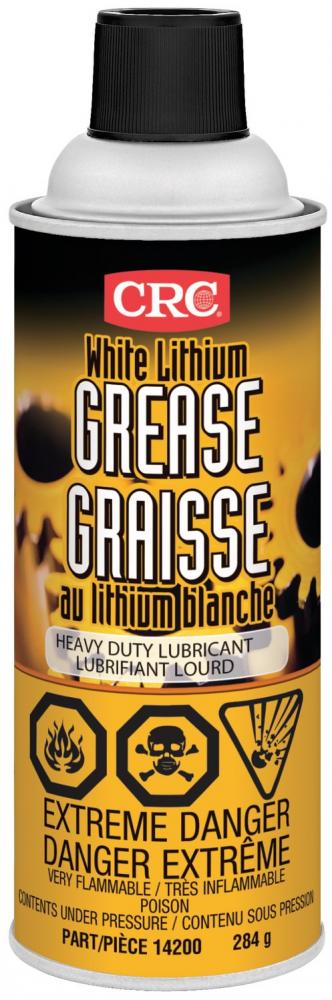 White Lithium Grease, 284 Grams