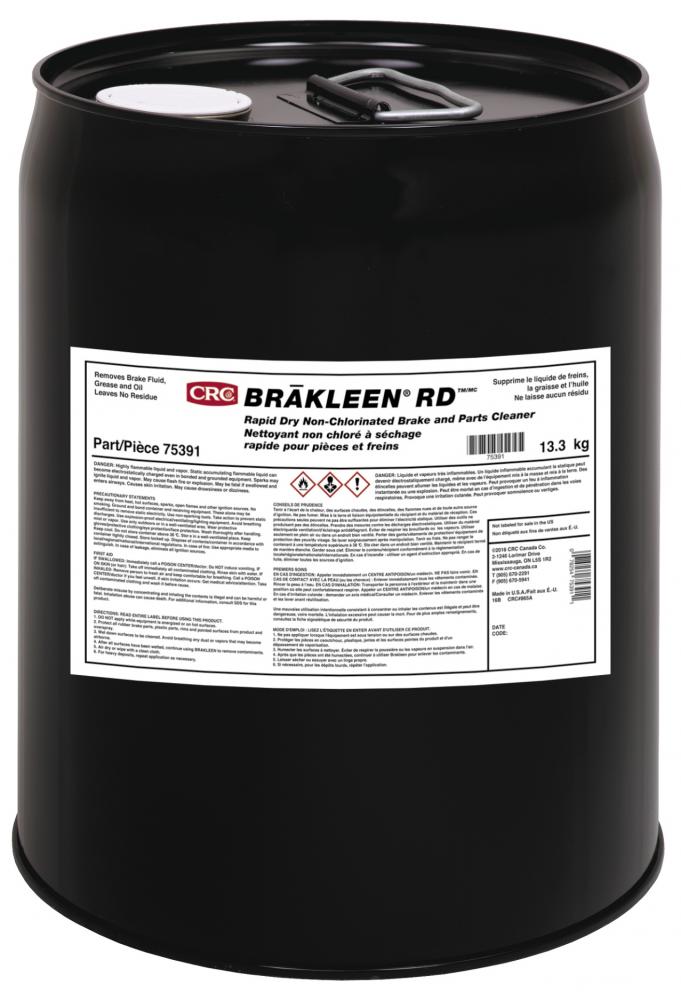 Brakleen® RD™ Brake Parts Cleaner, 13.3 kg