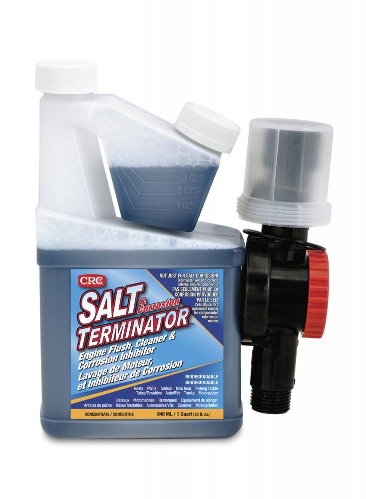 Salt Terminator® Engine Flush, Cleaner & Corrosion Inhibitor, 946 Milliliters with Mixer