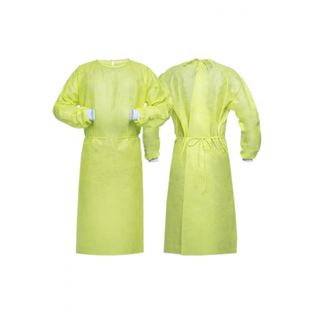 NON-STERILE PE COATED ISOLATION GOWN