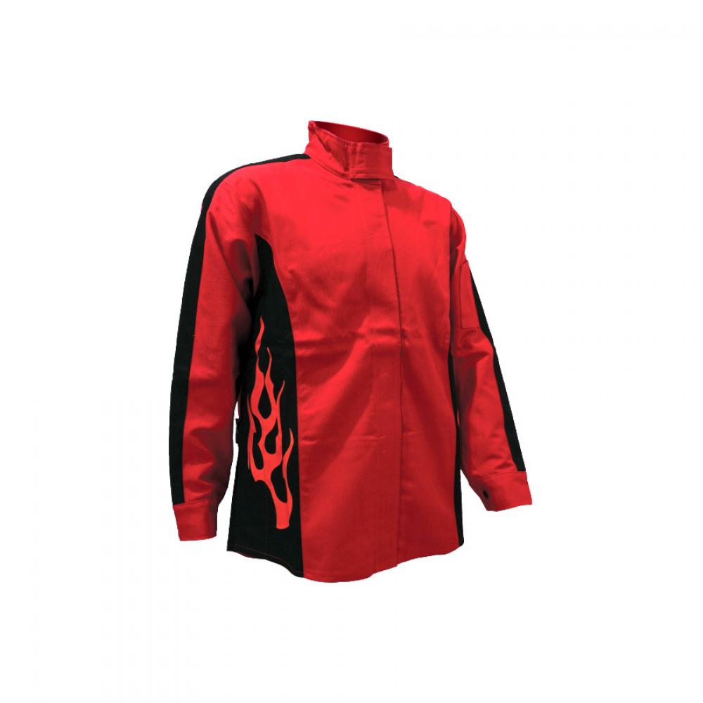 PROMAX RED FLAME FR WELDING JACKETS