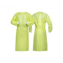 Platinum North America 2-901Y - NON-STERILE PE COATED ISOLATION GOWN