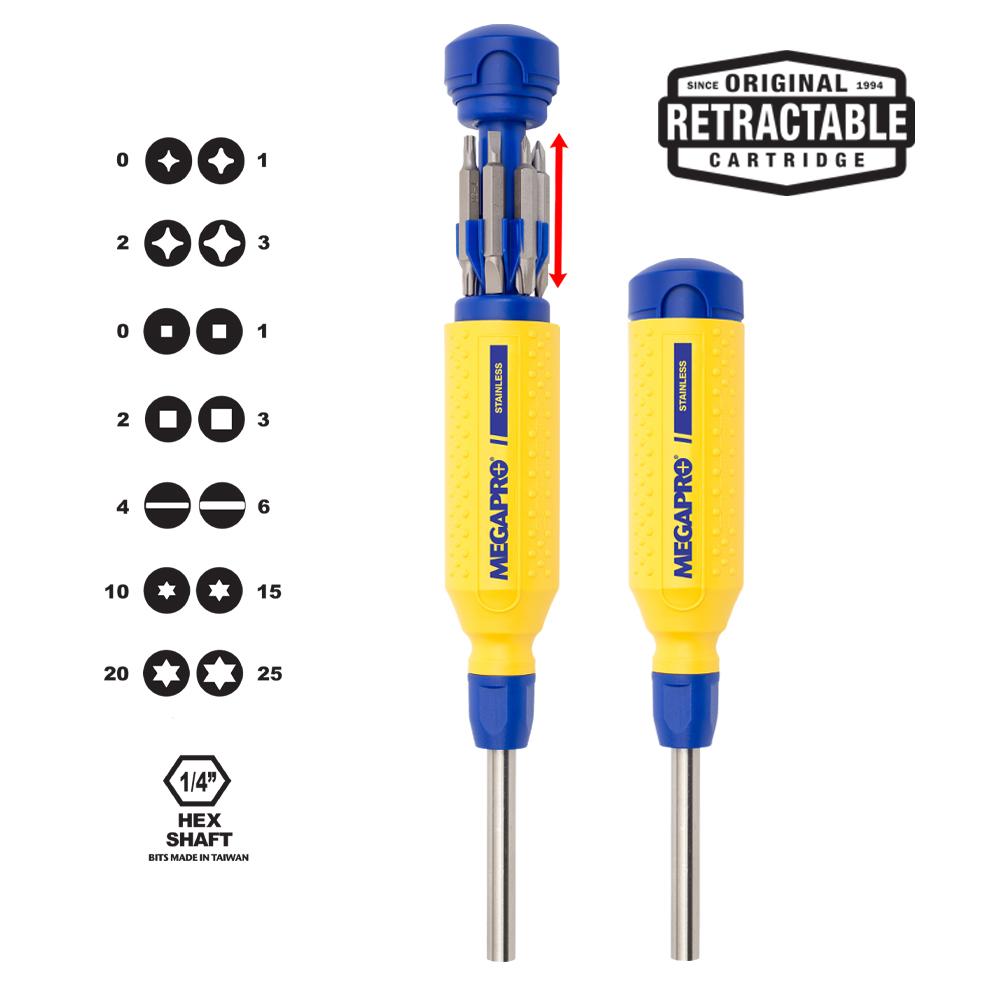15-in-1 Stainless Steel Screwdriver