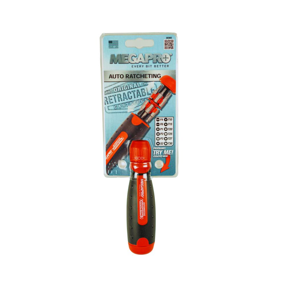 13-in-1 Automotive Ratcheting Screwdriver - Carded