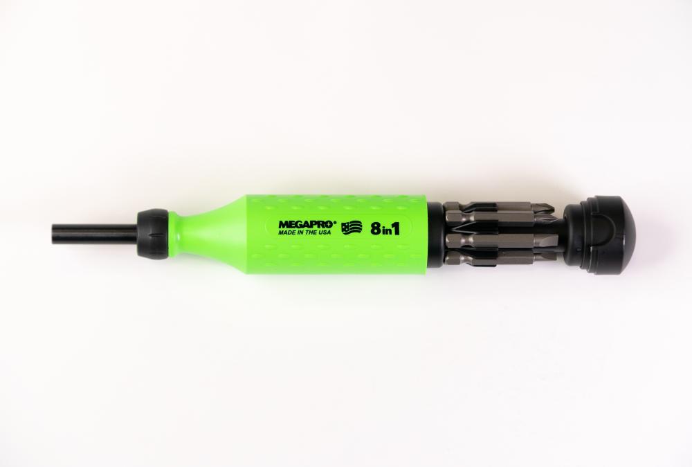 8-in-1 Original Screwdriver – Neon Green - Carded