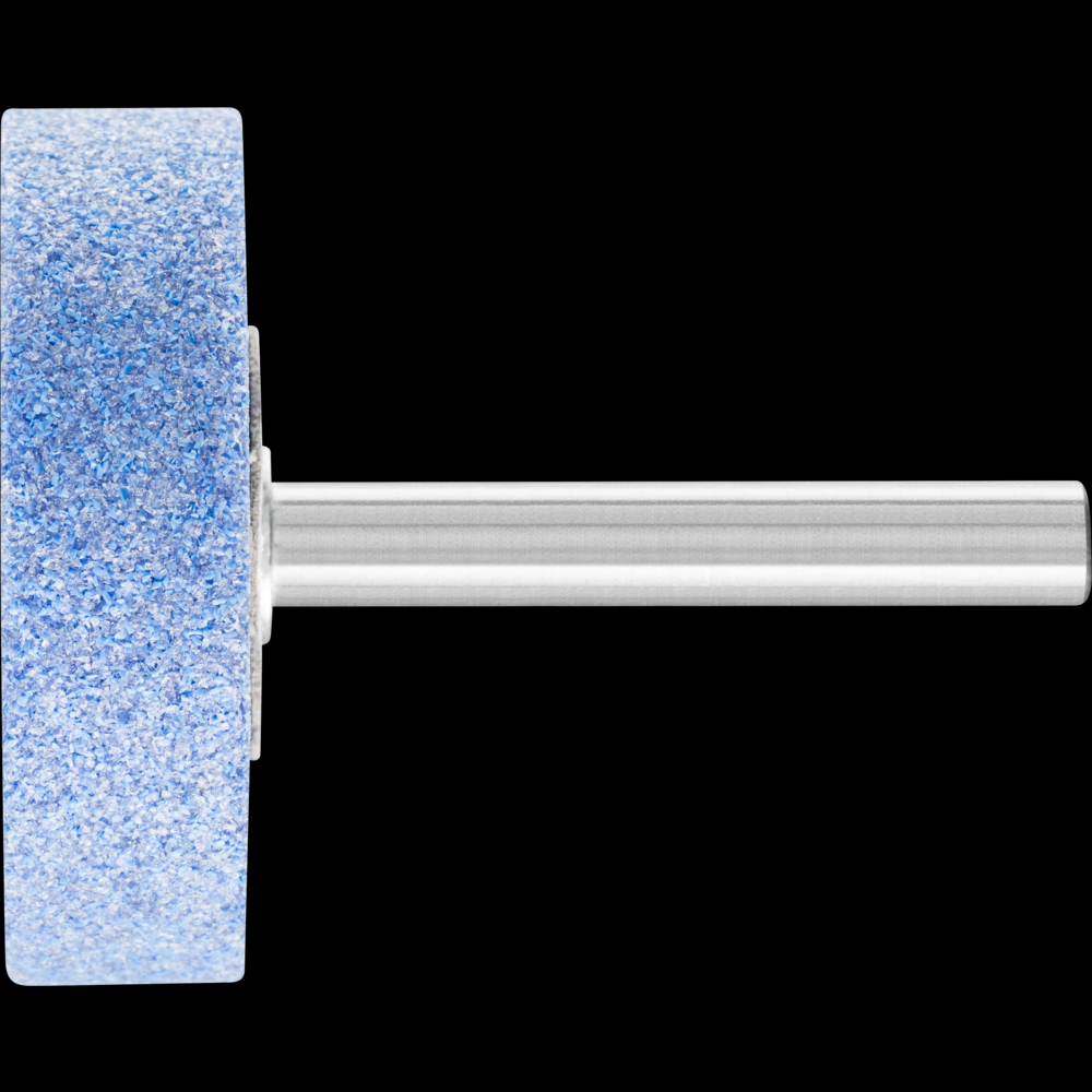 PFERD Vitrified Mounted Point, TOUGH,1-1/2&#34; x 1/2,80 Grit,W236,Ceramic Oxide,1/4&#34;Shank