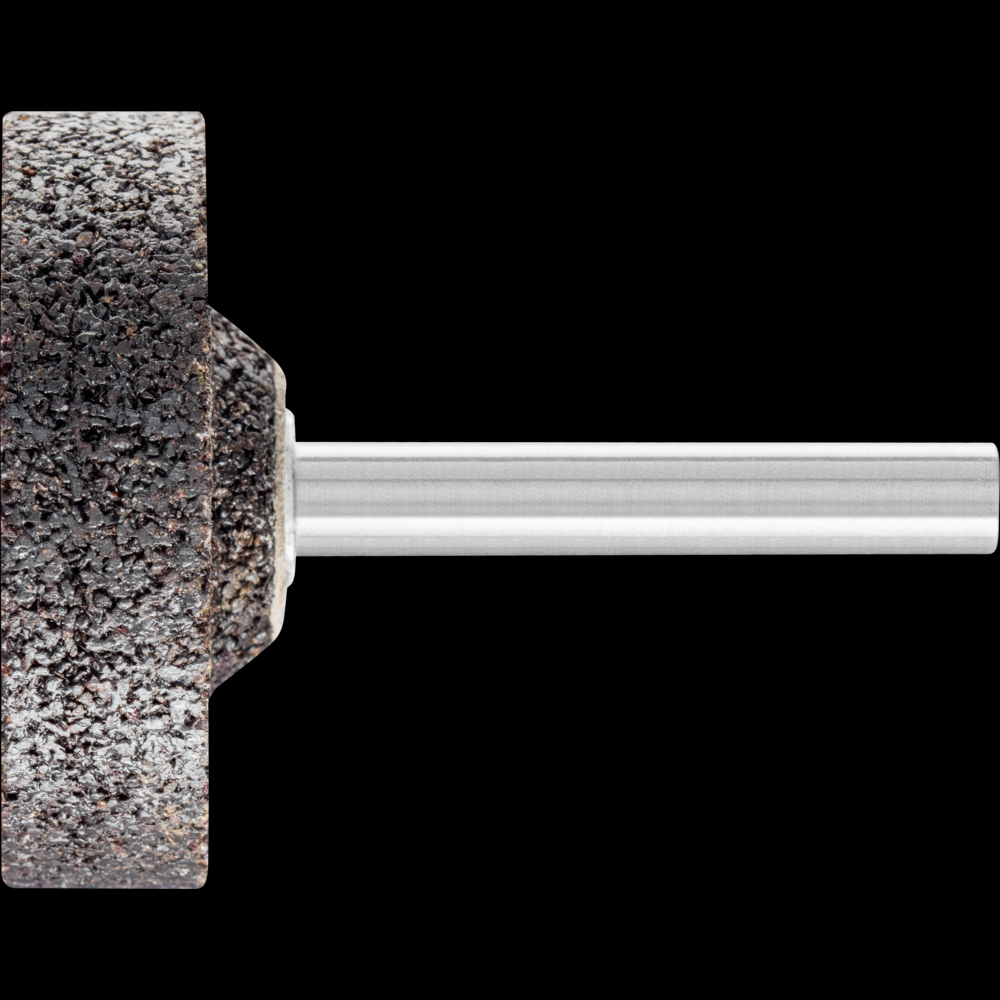 PFERD Resin Mounted Point, INOX, 1-1/2&#34;x1/2, 30 Grit, W236, Aluminum Oxide, 1/4&#34; Shank