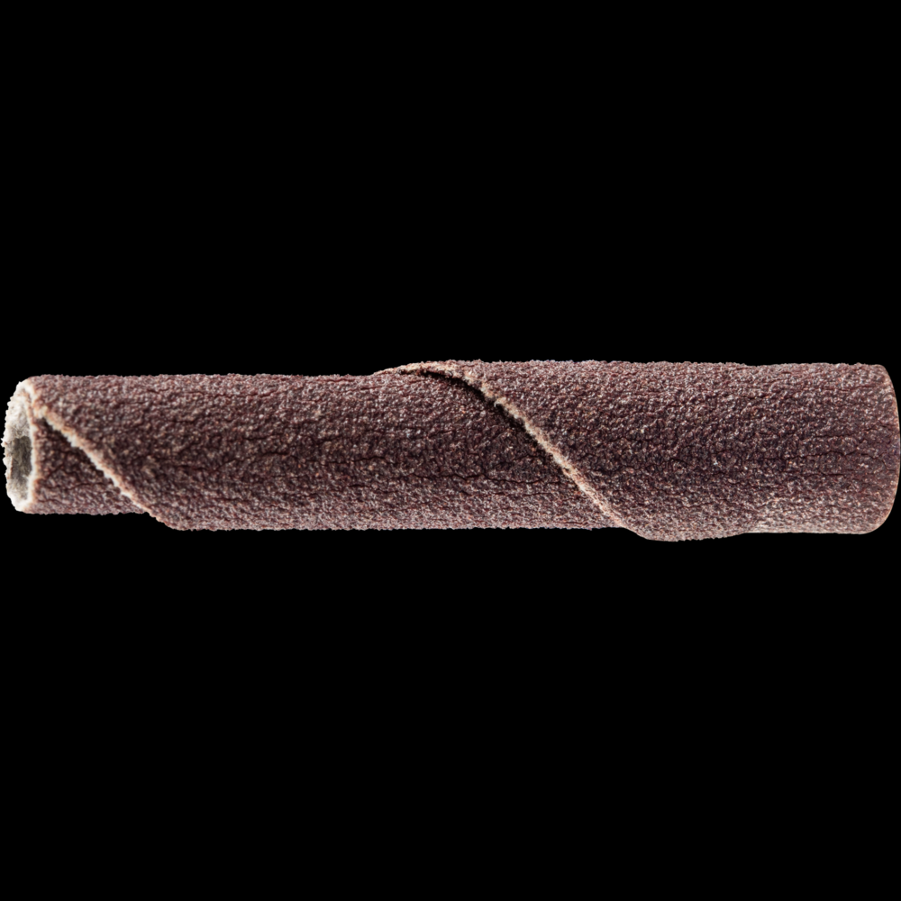 PFERD Cartridge Roll, 1/4&#34; x 1-1/2, 1/8&#34; arbor,Untapered shape,120 Grit,Aluminum oxide