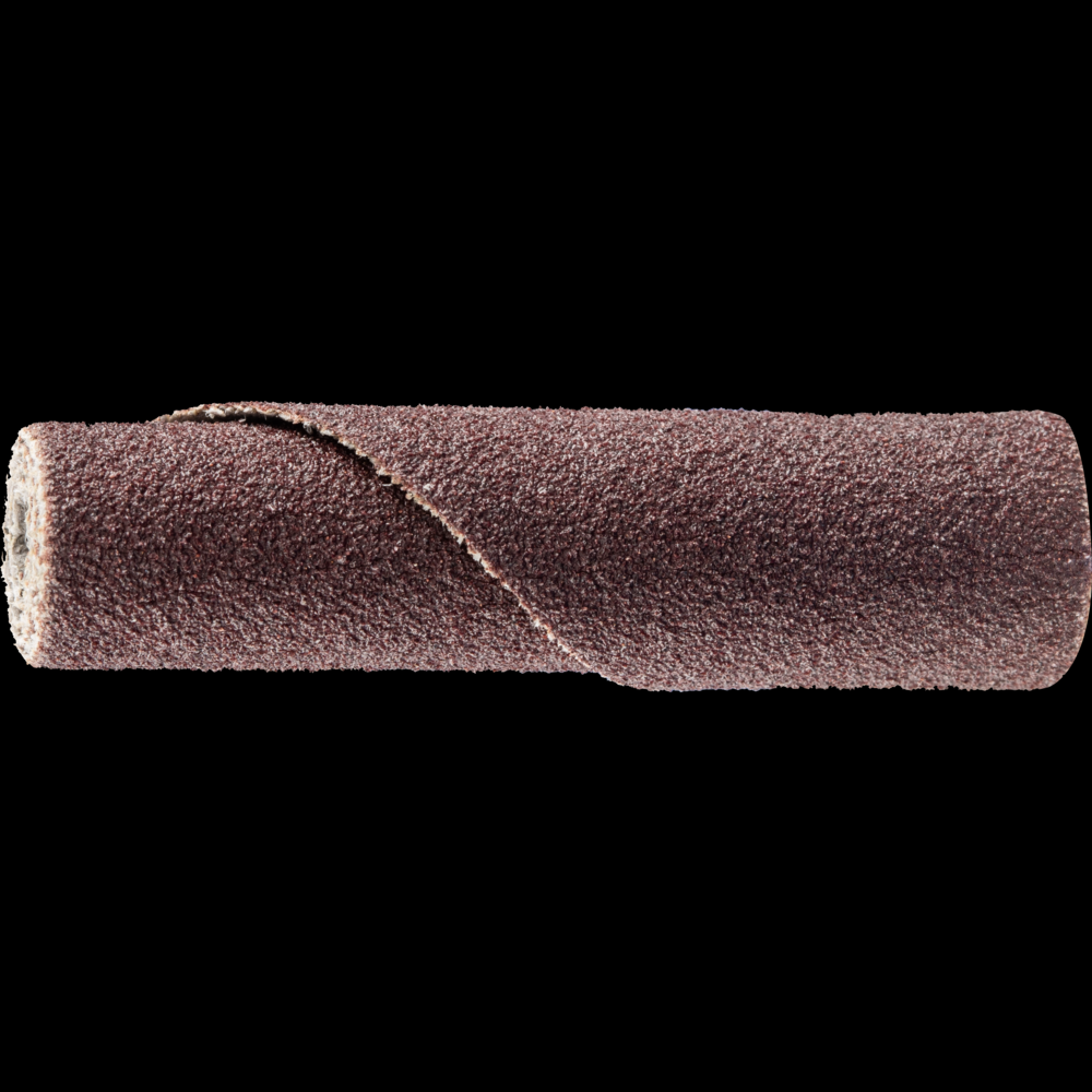 PFERD Cartridge Roll, 3/8&#34; x 1-1/2, 1/8&#34; arbor,Untapered shape,120 Grit,Aluminum oxide