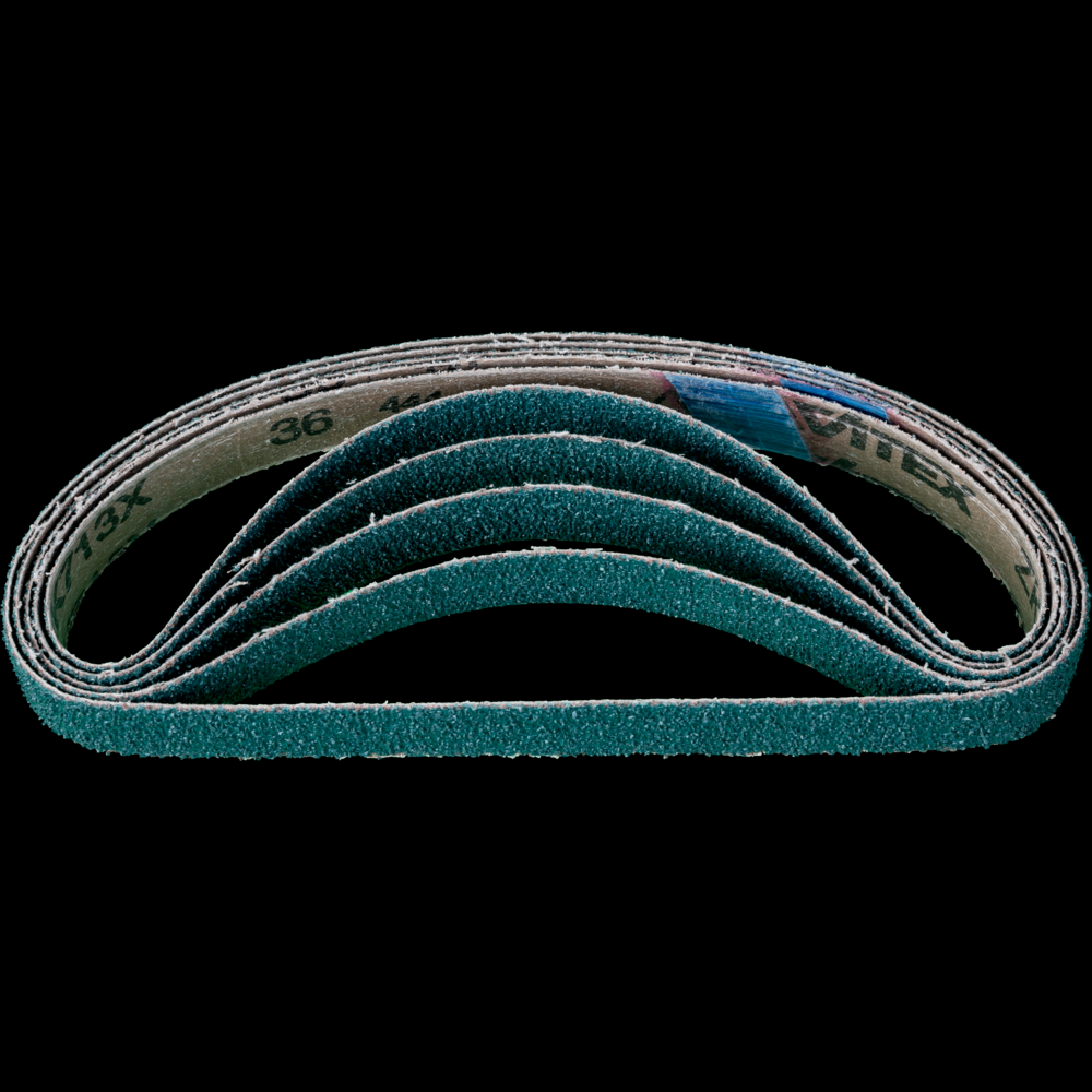 PFERD Abrasive File Belt, 18&#34; x 3/4, 36 Grit, Zirconia