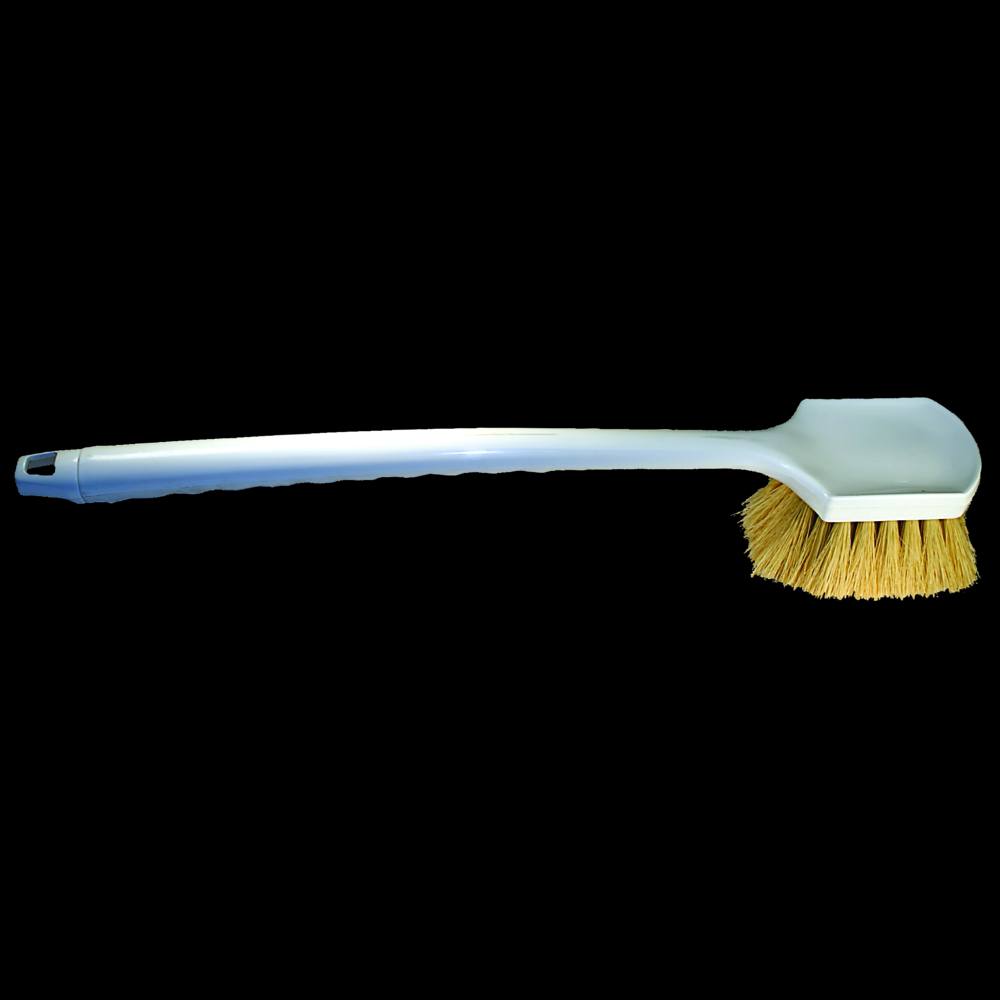 PFERD Long Handle Fender Brush White Tampico Fill