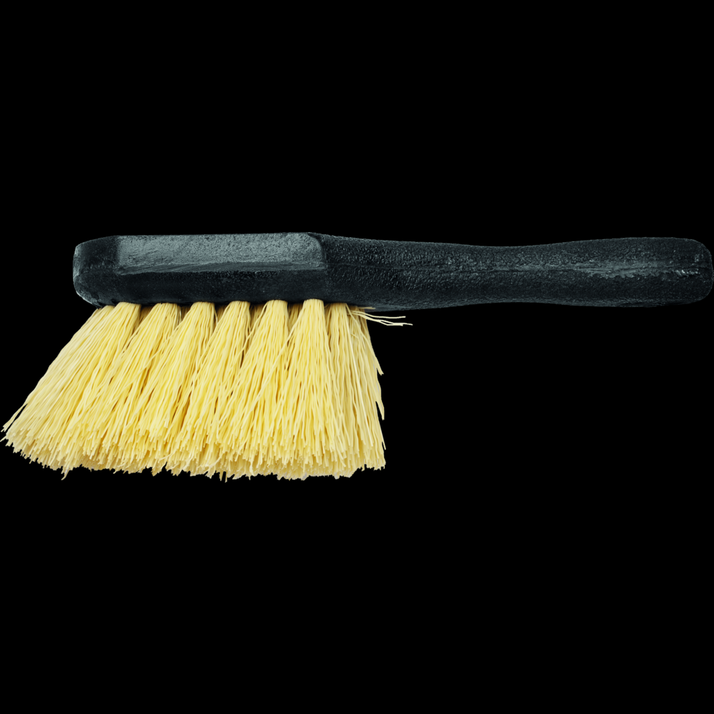 PFERD Short Handle Fender Brush Cream Colored Synthetic Fill